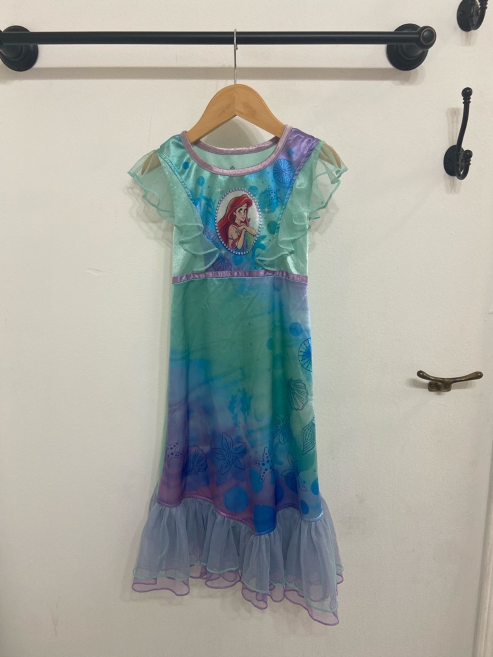 Disney Kids Girls Princess Ariel Nightgown